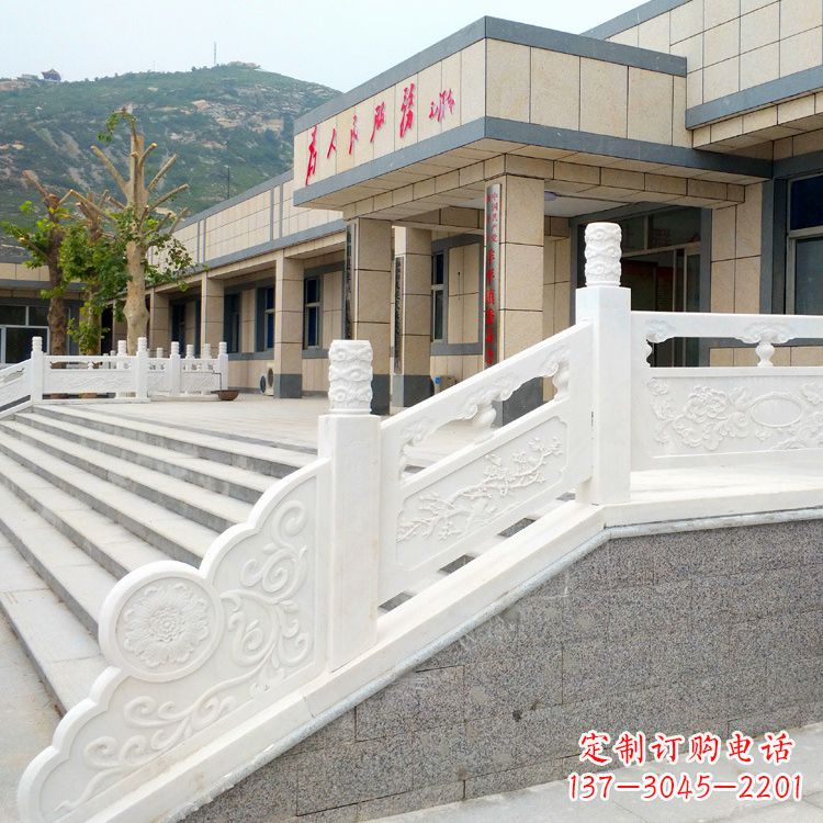 漯河白石精致栏板自然优雅的家居装饰