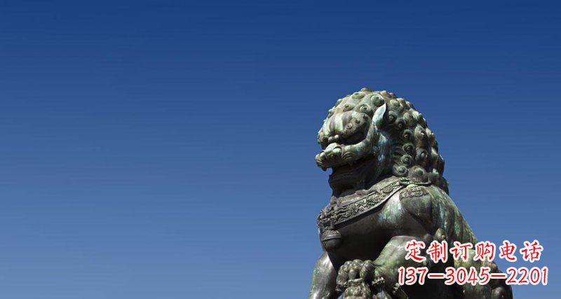 漯河北京青铜狮子雕塑 (2)