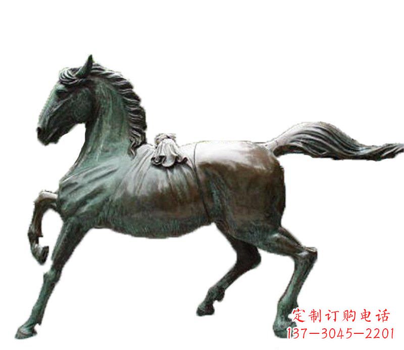 漯河别墅动物飞马铜雕摆件