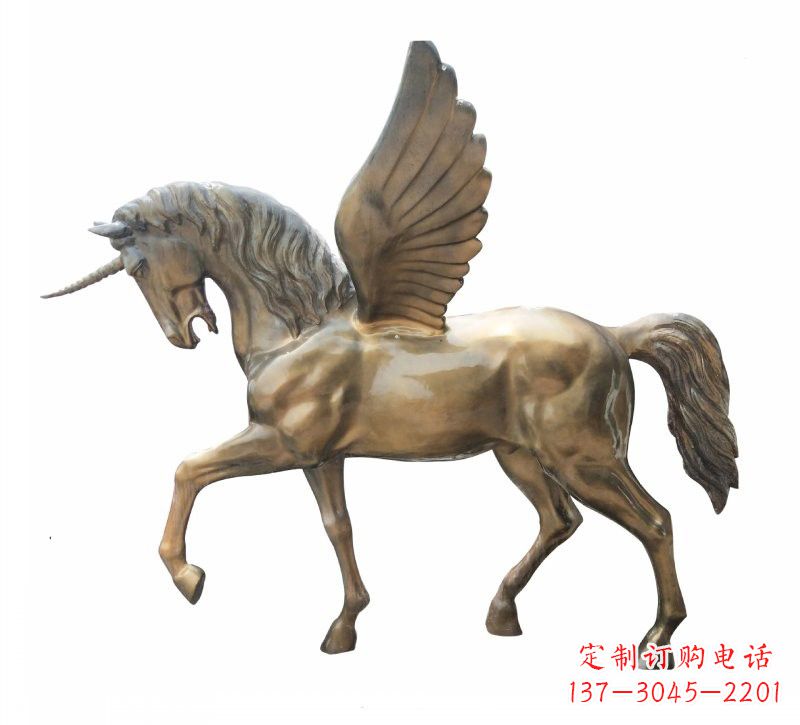 漯河独角兽雕塑玻璃钢的艺术之美