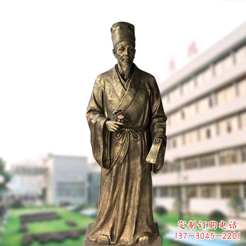 漯河李时珍药圣的雕塑艺术