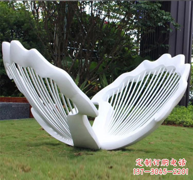 漯河不锈钢贝壳雕塑