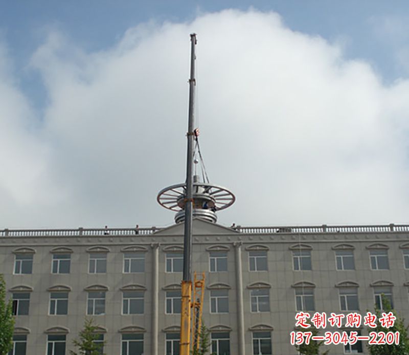 漯河不锈钢避雷针避雷针造型雕塑