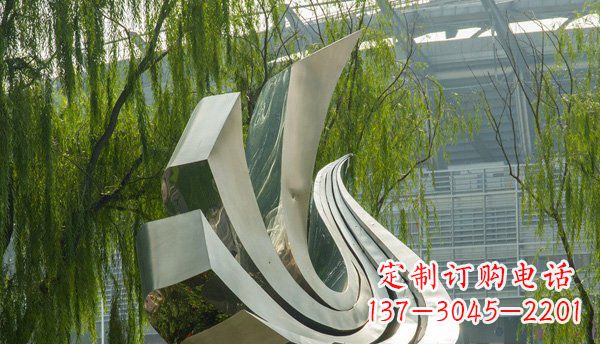 漯河不锈钢鸽子雕塑