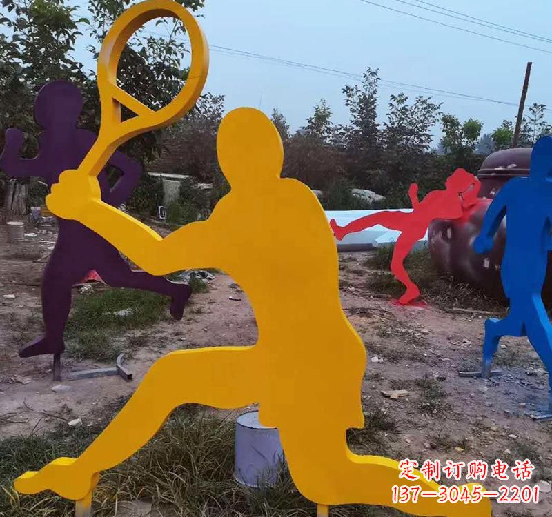 漯河不锈钢羽毛球雕塑精致、经典、美观