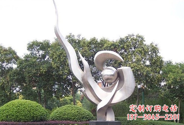 漯河不锈钢大鸽子雕塑——精美的艺术作品