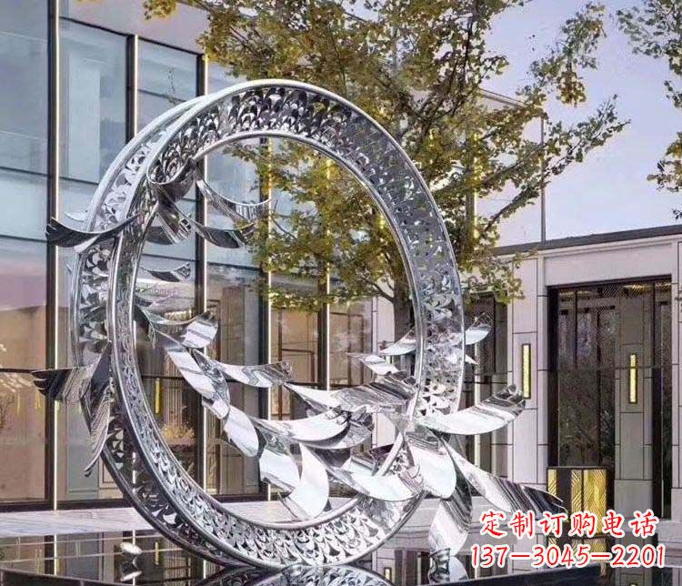 漯河大雁雕塑象征着永恒的美丽