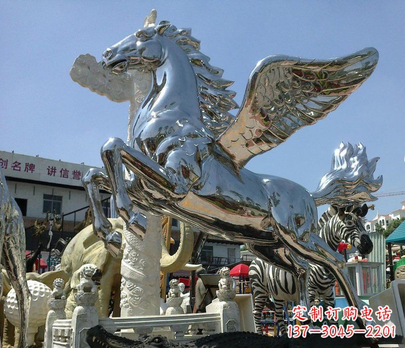漯河不锈钢飞马雕塑——一座令人惊叹的艺术品
