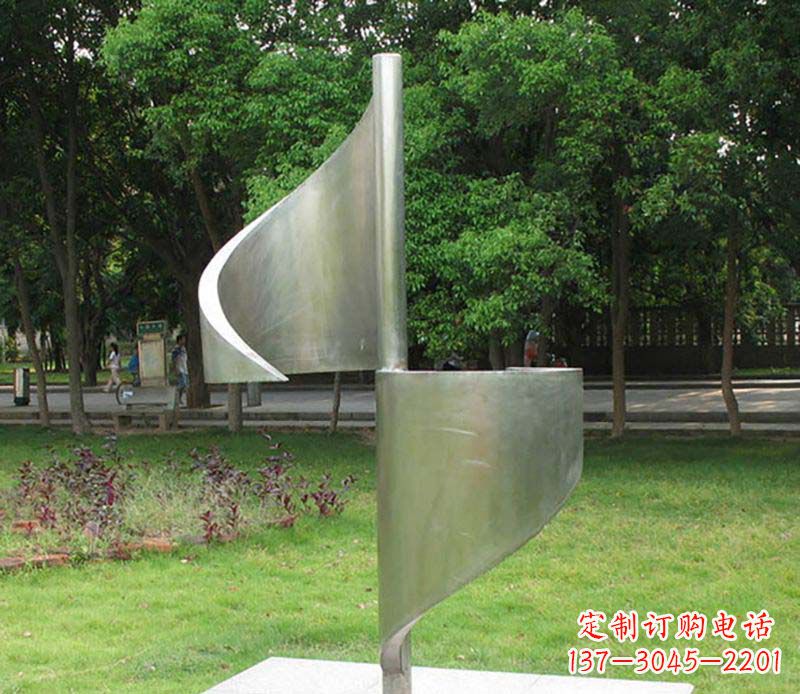 漯河精美不锈钢风车雕塑