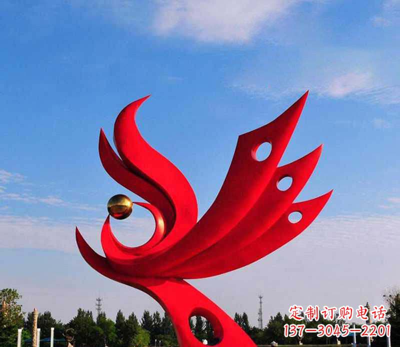 漯河不锈钢凤凰灵动传神