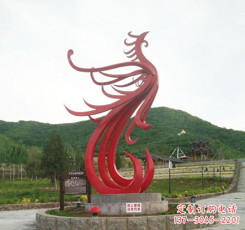 漯河不锈钢凤凰展现古老文明的传承