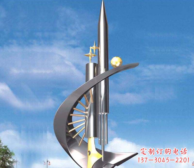 漯河不锈钢笔雕塑艺术与精美的完美结合