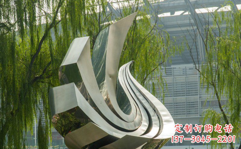 漯河不锈钢鸽子雕塑