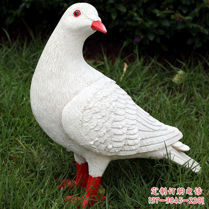漯河不锈钢鸽子雕塑