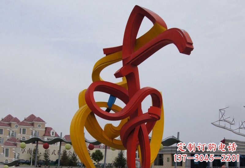 漯河不锈钢音符雕塑美妙的视觉音乐