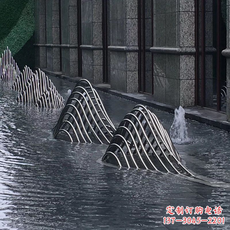 漯河不锈钢假山雕塑精美外形，百变造型