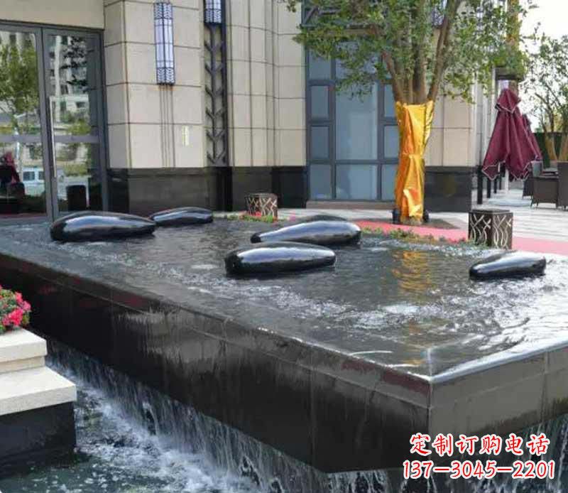 漯河不锈钢景观异形水滴雕塑