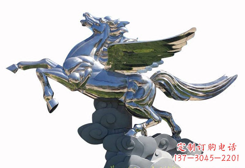 漯河不锈钢马雕塑把美丽的艺术带入家庭