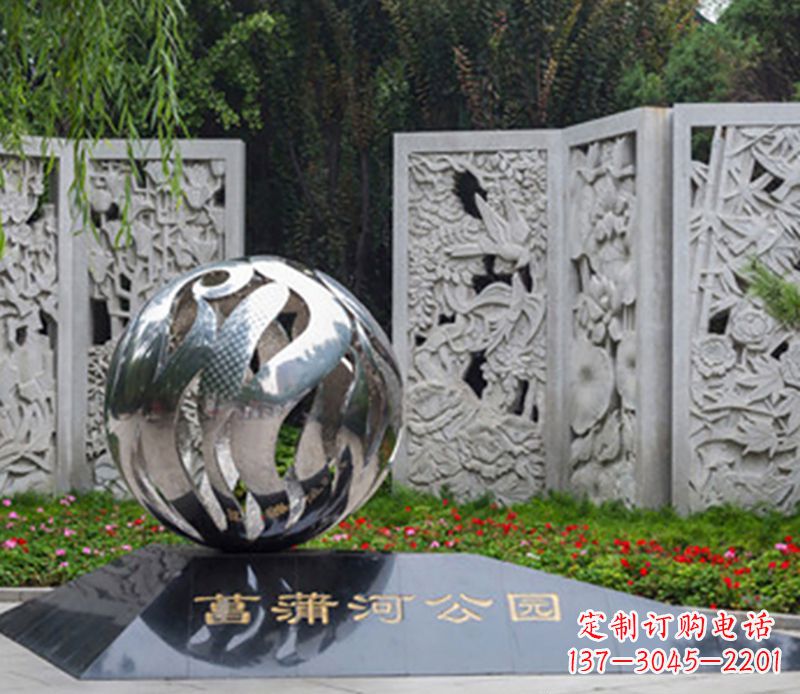 漯河飘带雕塑不锈钢的外部装饰