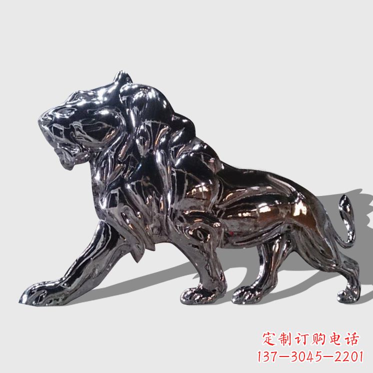 漯河不锈钢西洋狮子雕塑