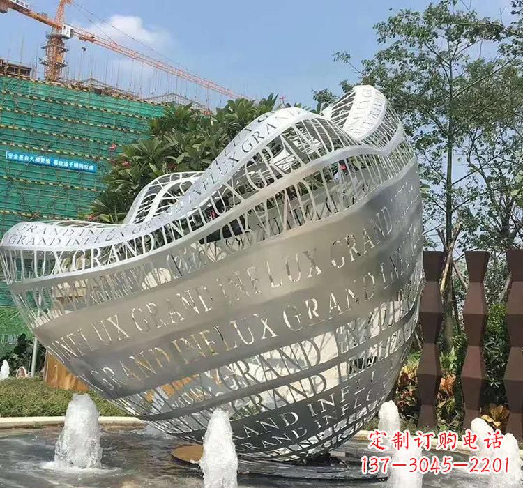 漯河不锈钢元宝雕塑精致华贵的象征