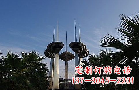 漯河不锈钢避雷针雕塑精致静谧的安全保护