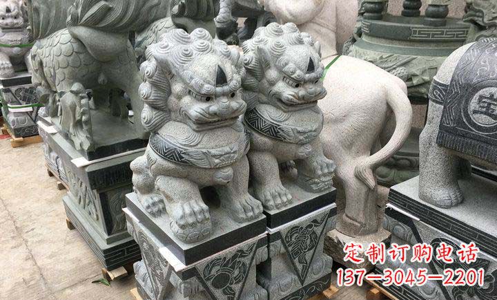漯河瑞士狮子门口雕塑