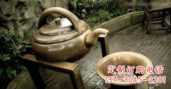 漯河茶壶雕塑——精致的艺术品