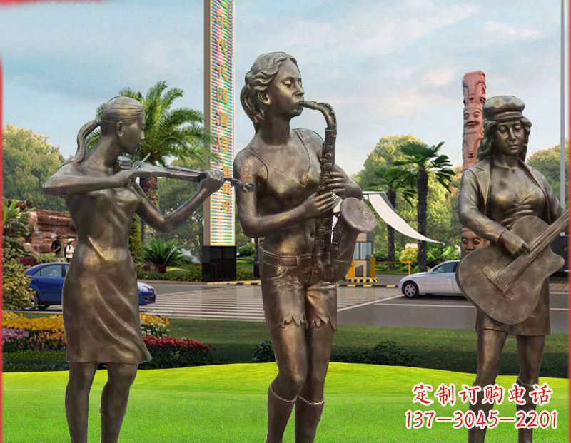 漯河萨克斯雕塑艺术与历史的结晶