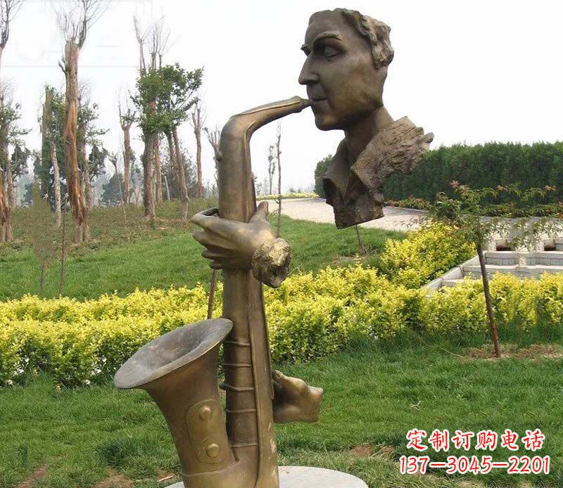 漯河萨克斯雕塑艺术的精美表现