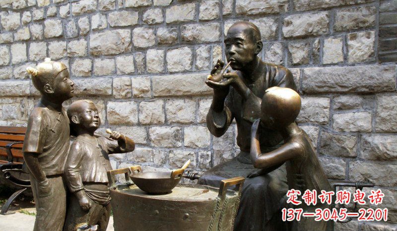 漯河糖果街的精美雕塑