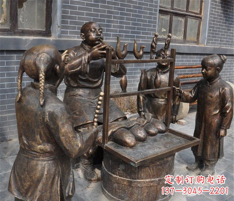 漯河糖人雕塑——街边温馨的小情调