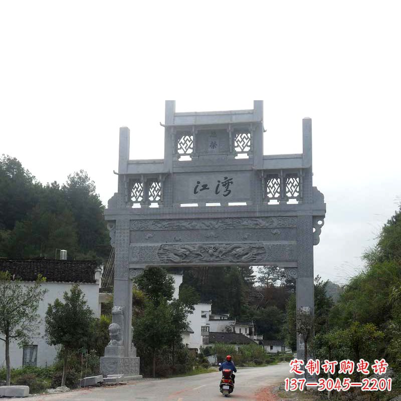 漯河精美石牌坊雕塑——传承中国古典文化