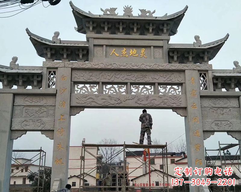 漯河牌坊雕塑