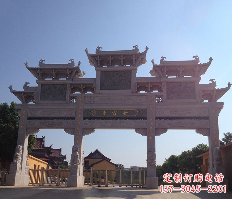 漯河牌坊雕塑——传承民间艺术的精髓