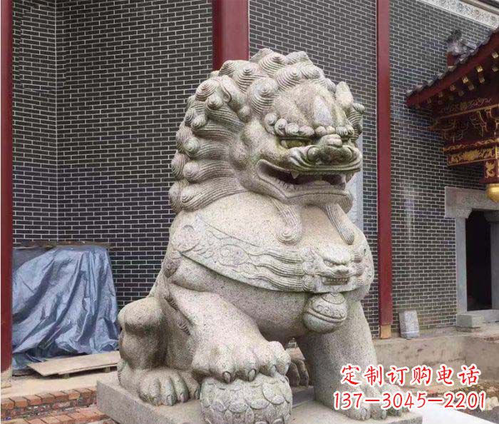 漯河巨型大理石狮子雕塑