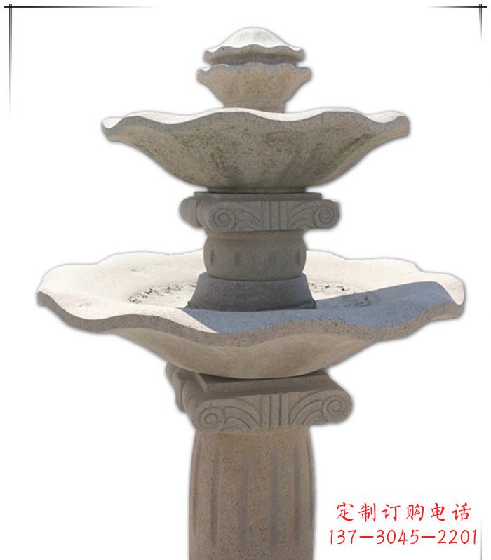 漯河大理石多层喷泉石雕精美绝伦的艺术形式