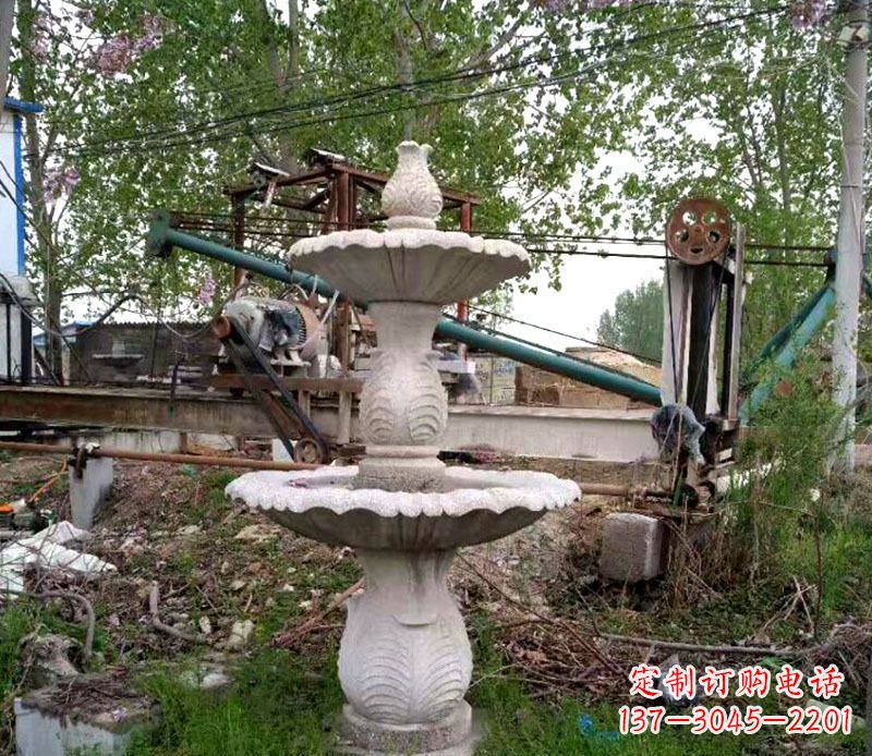 漯河大理石多层喷泉石雕雕塑艺术的精美之作