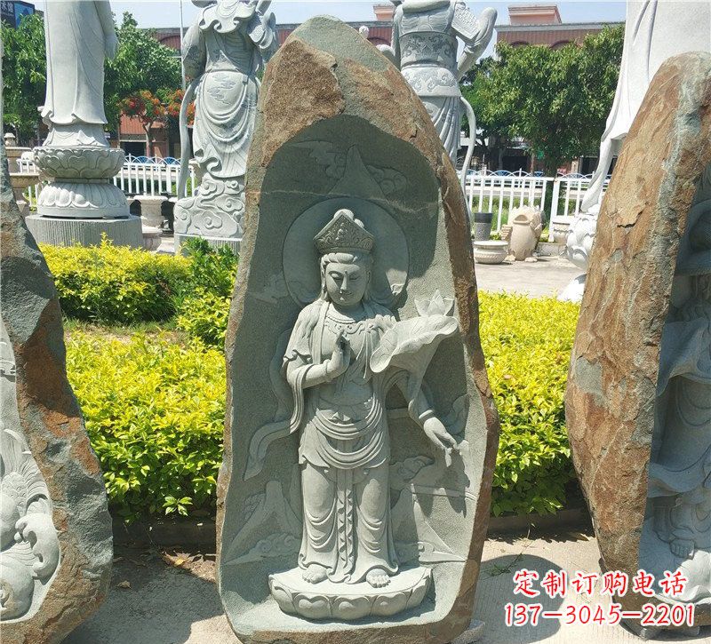 漯河大理石观音像,以灵性铭刻记忆