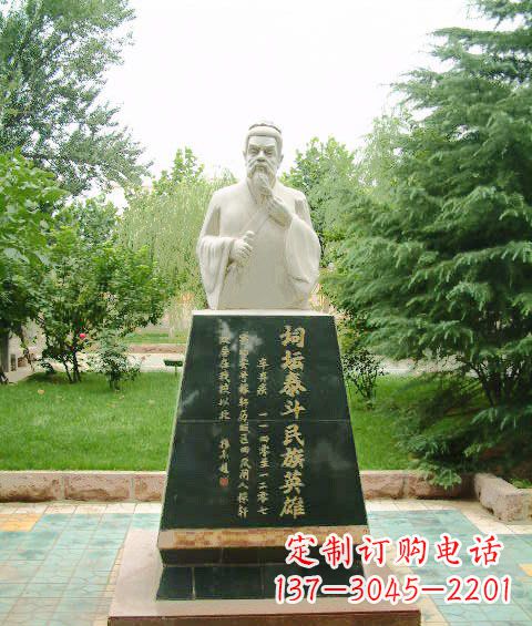 漯河古代名人雕塑，荟萃中国文化