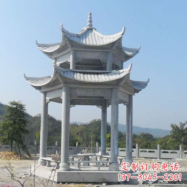 漯河高雅大理石凉亭雕塑