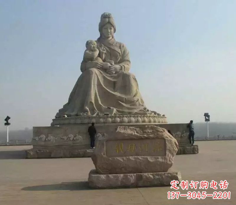 漯河大理石母亲精美雕塑