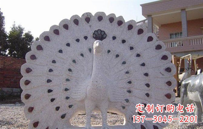 漯河精美绝伦的孔雀石雕塑