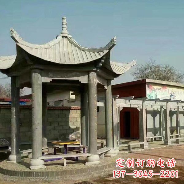 漯河大理石凉亭庭院亭子