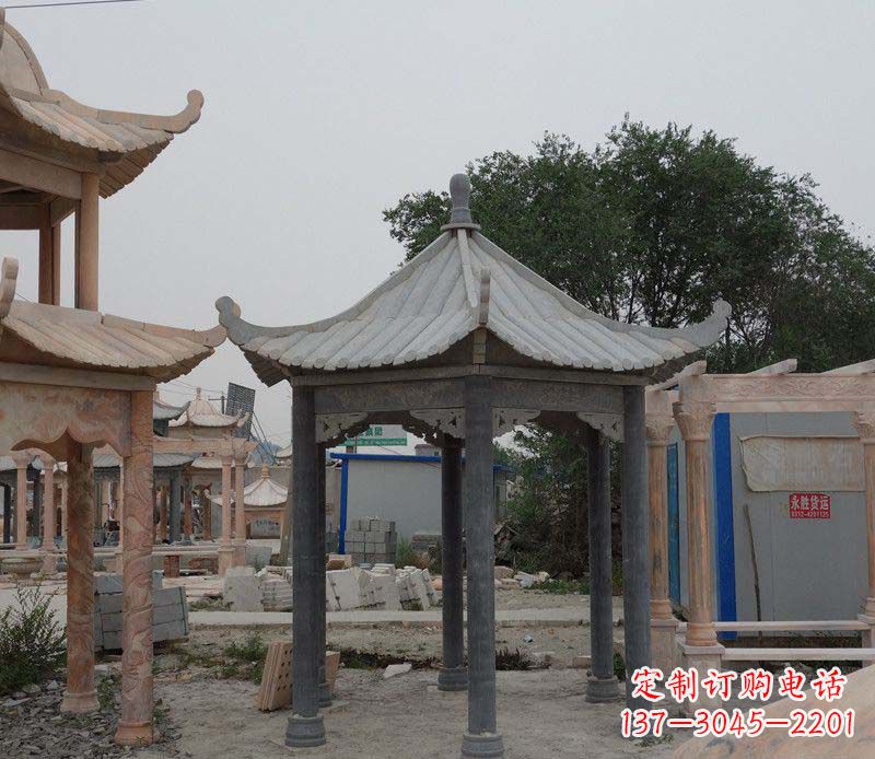 漯河大理石凉亭精美石雕