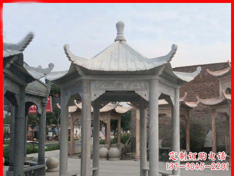 漯河大理石凉亭石雕