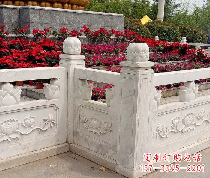漯河精美大理石旅游景区石雕栏板