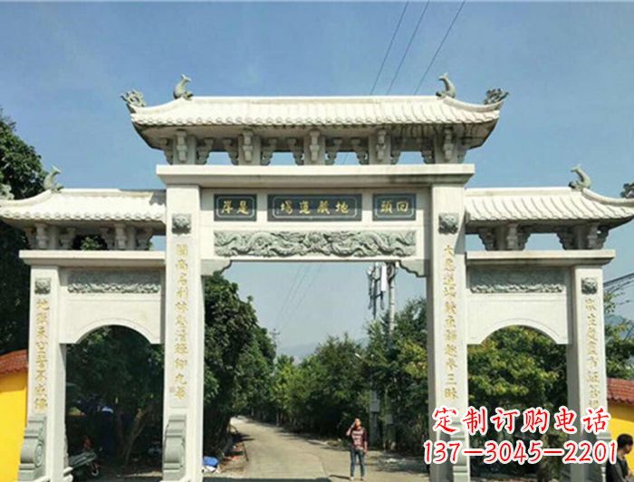 漯河大理石牌坊雕塑