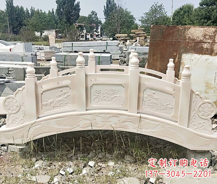 漯河大理石小型拱桥雕塑