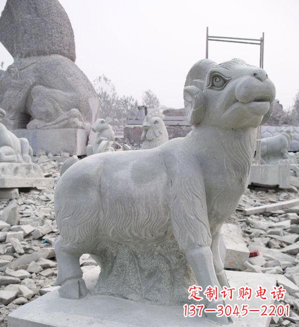 漯河大理石羊雕塑